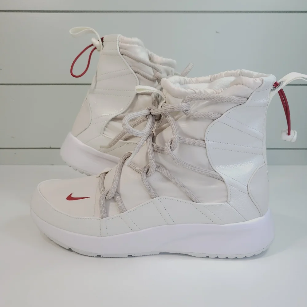 Nike Tanjun High Rise Phantom Gym Red Desert Sand Size Women’s 9.5